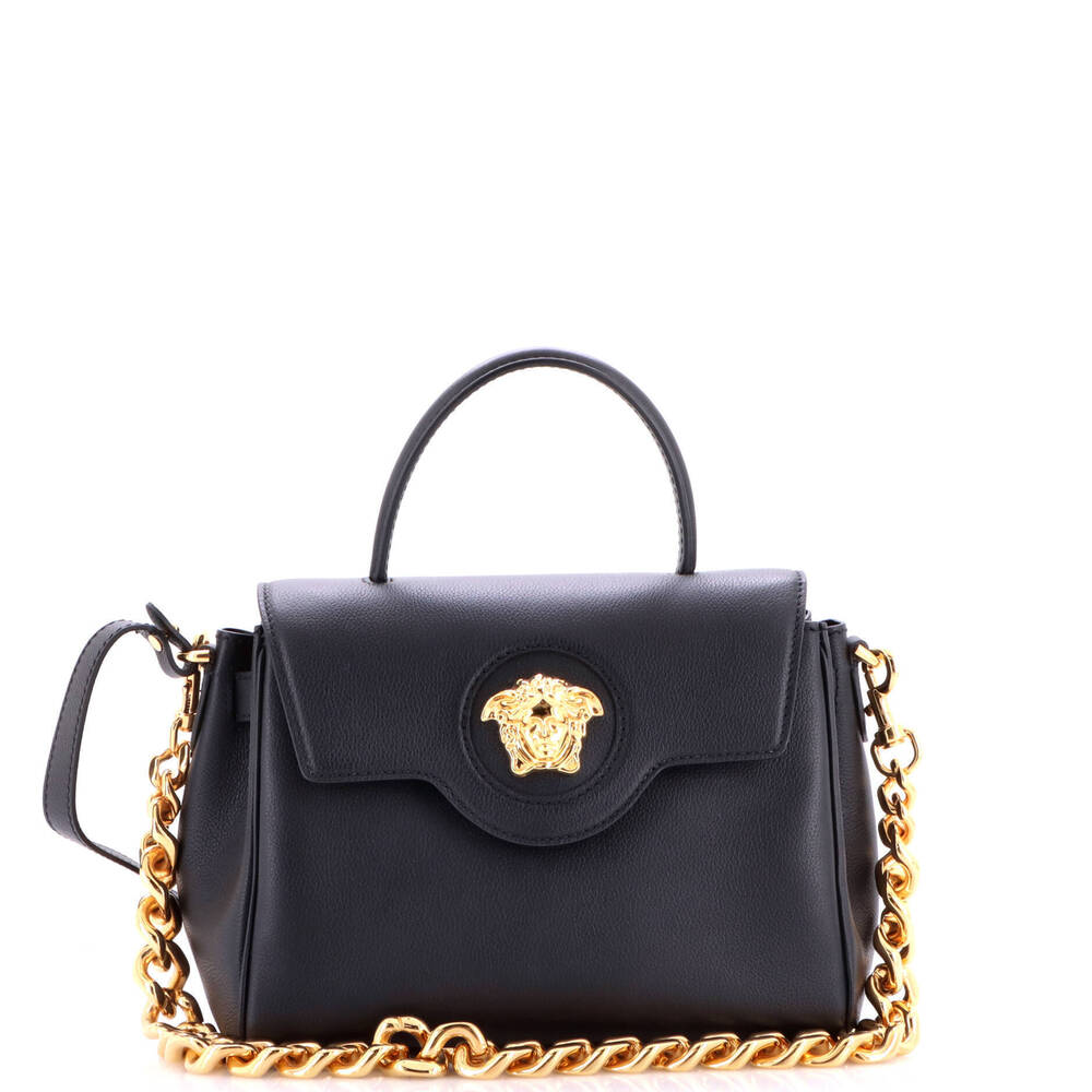 Versace Medium La Medusa Top Handle Bag